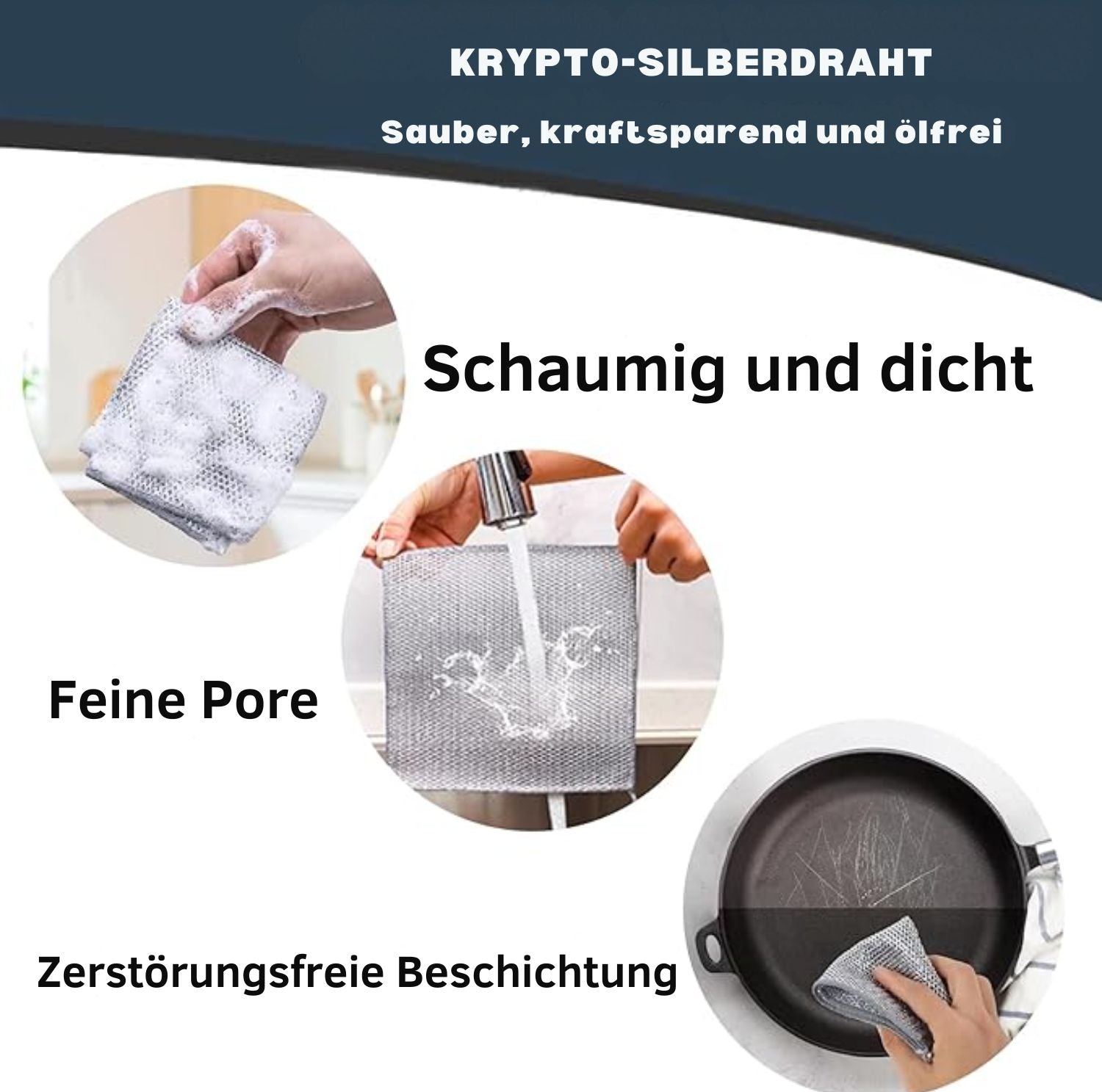 Serenosole™ CleanWipe Metal Cleaning Cloth | Super absorbent and scratch-free | Ultimate Metal Cleaning Cloth 2024 (3+2 FREE)