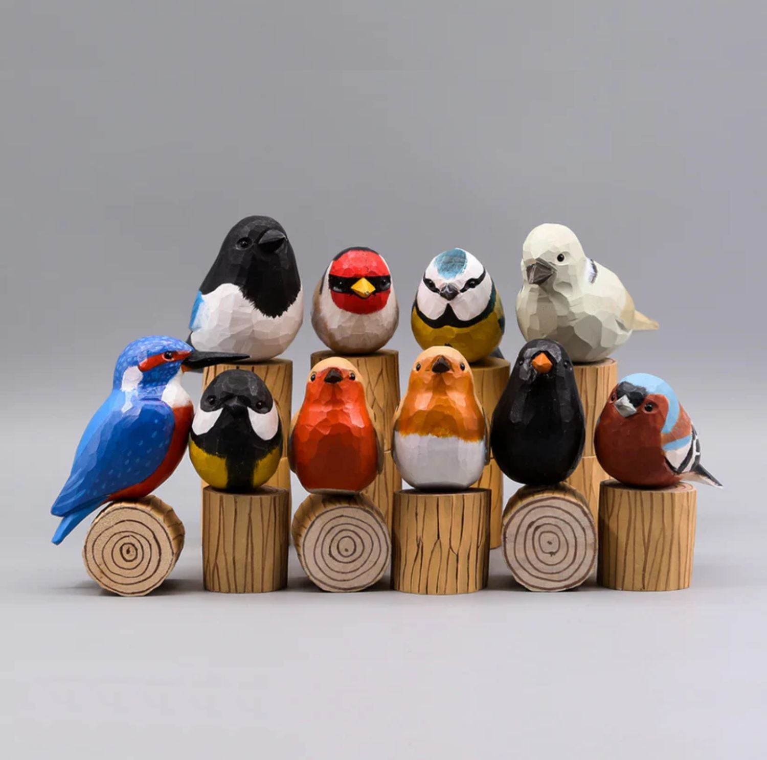 Serenosole™ BirdyNest Wooden Birds | Bring the charm of nature indoors | Most charming wooden birds 2024