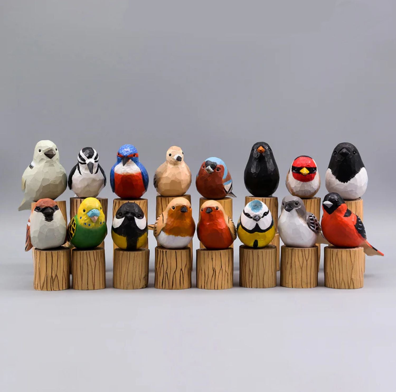 Serenosole™ BirdyNest Wooden Birds | Bring the charm of nature indoors | Most charming wooden birds 2024