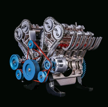 Serenosole™ EngineCrafter V8 Engine | Build, learn and start your own mini V8 engine