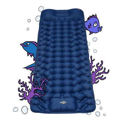 Serenosols™Cozy Air Comfort | Outdoor mattress with integrated pump!