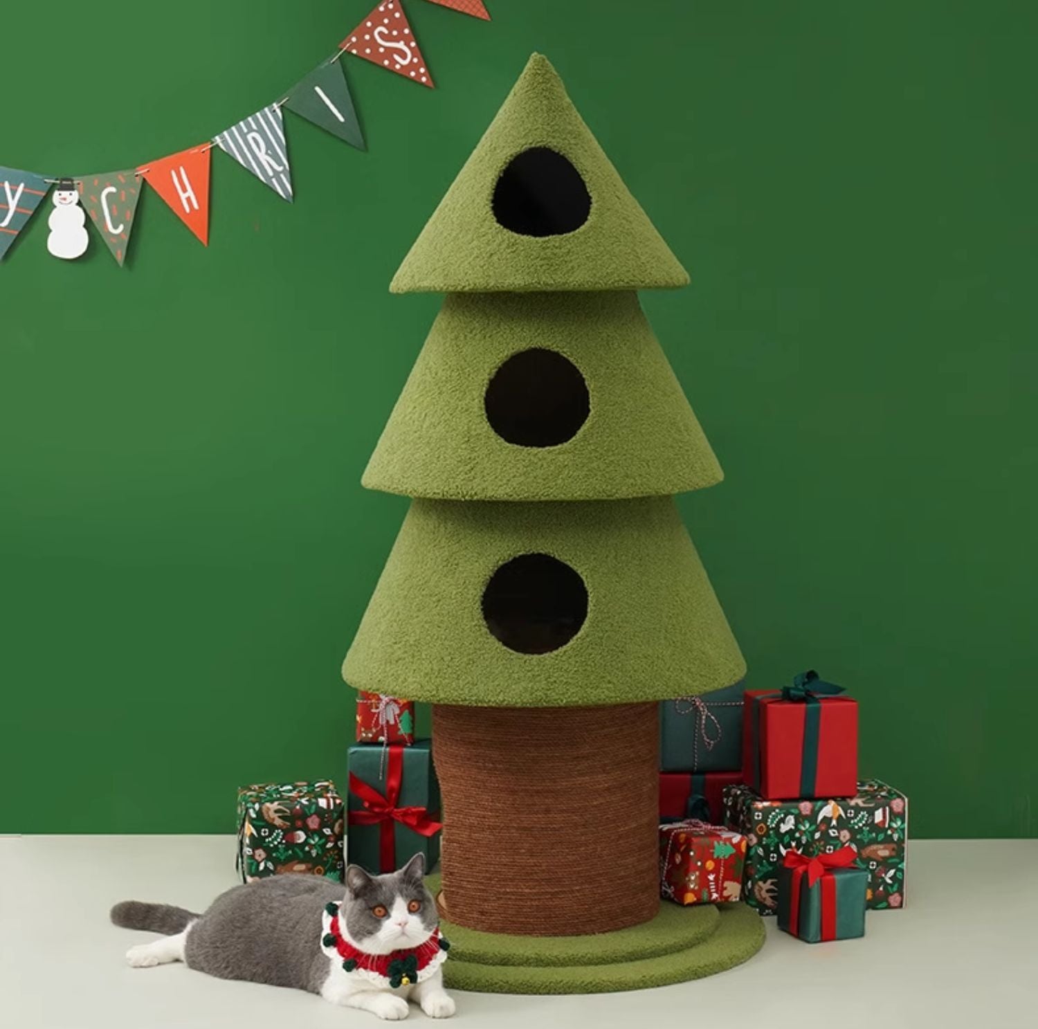 Serenosole™ PurrfectTree Cat Christmas Tree | Your cat&