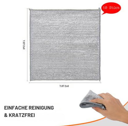 Serenosole™ CleanWipe Metal Cleaning Cloth | Super absorbent and scratch-free | Ultimate Metal Cleaning Cloth 2024 (3+2 FREE)