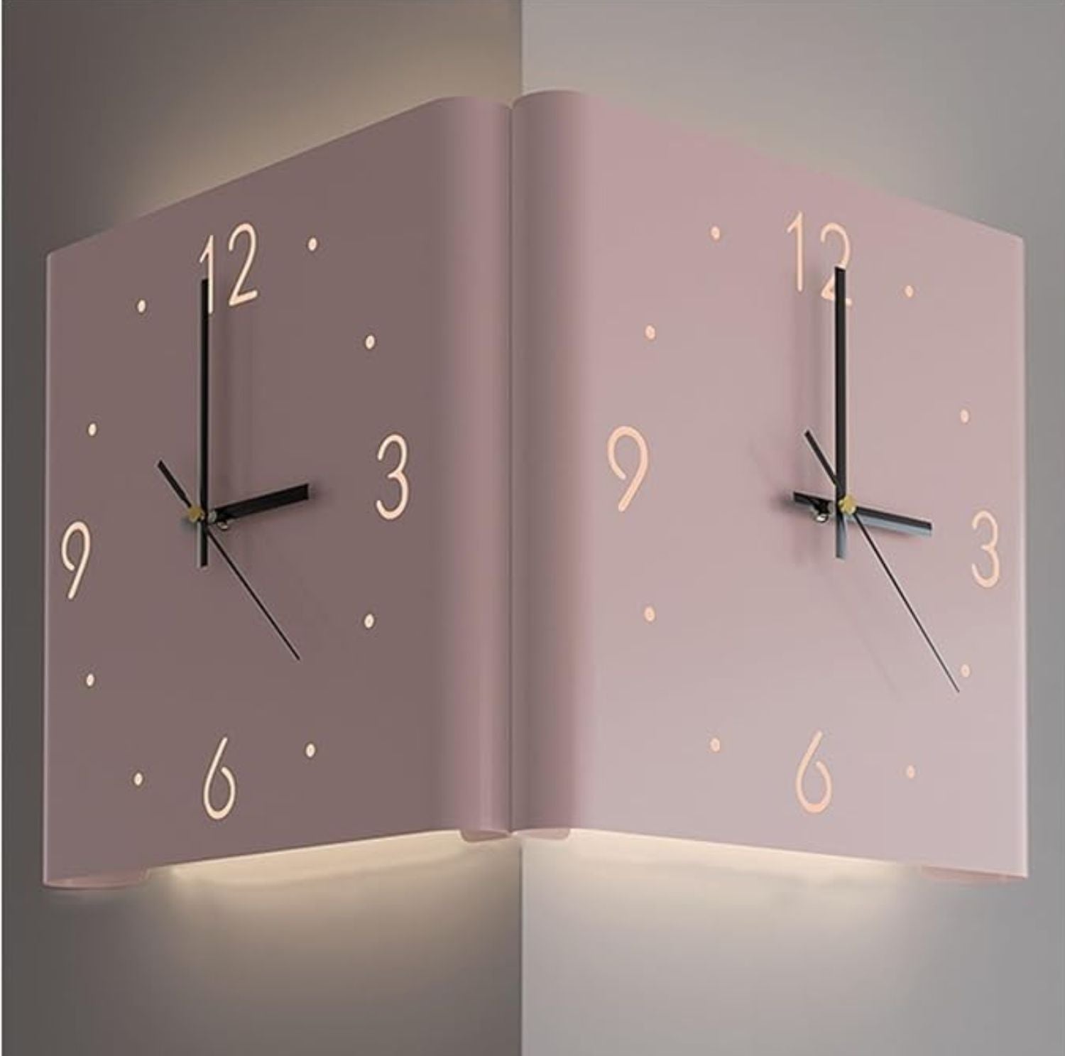 Serenosole™ TimeEdge Corner Clock | Fits seamlessly into corners while looking stylish | Trendiest Corner Clock 2024