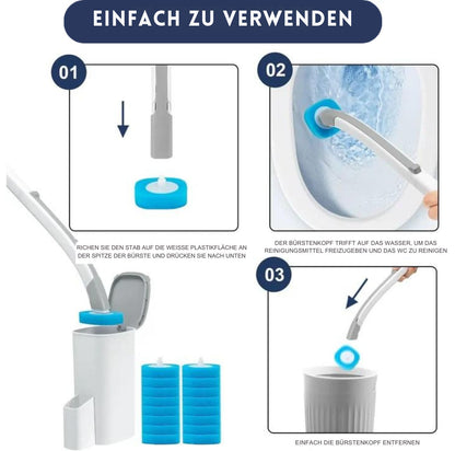 Serenosole™ LuxeClean CleanFlush Set | Get your toilet sparkling clean in no time (+12 free attachments)