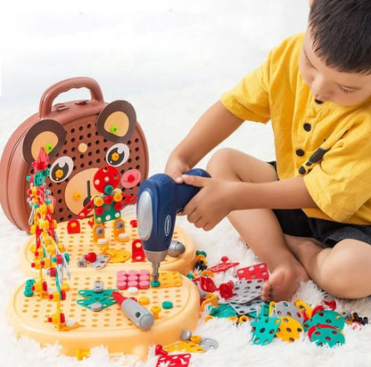 Serenosole™ PuzzlePlay Electric Drill Toy Set | Build your perfect puzzle and make each piece unique | The ultimate puzzle experience 2024