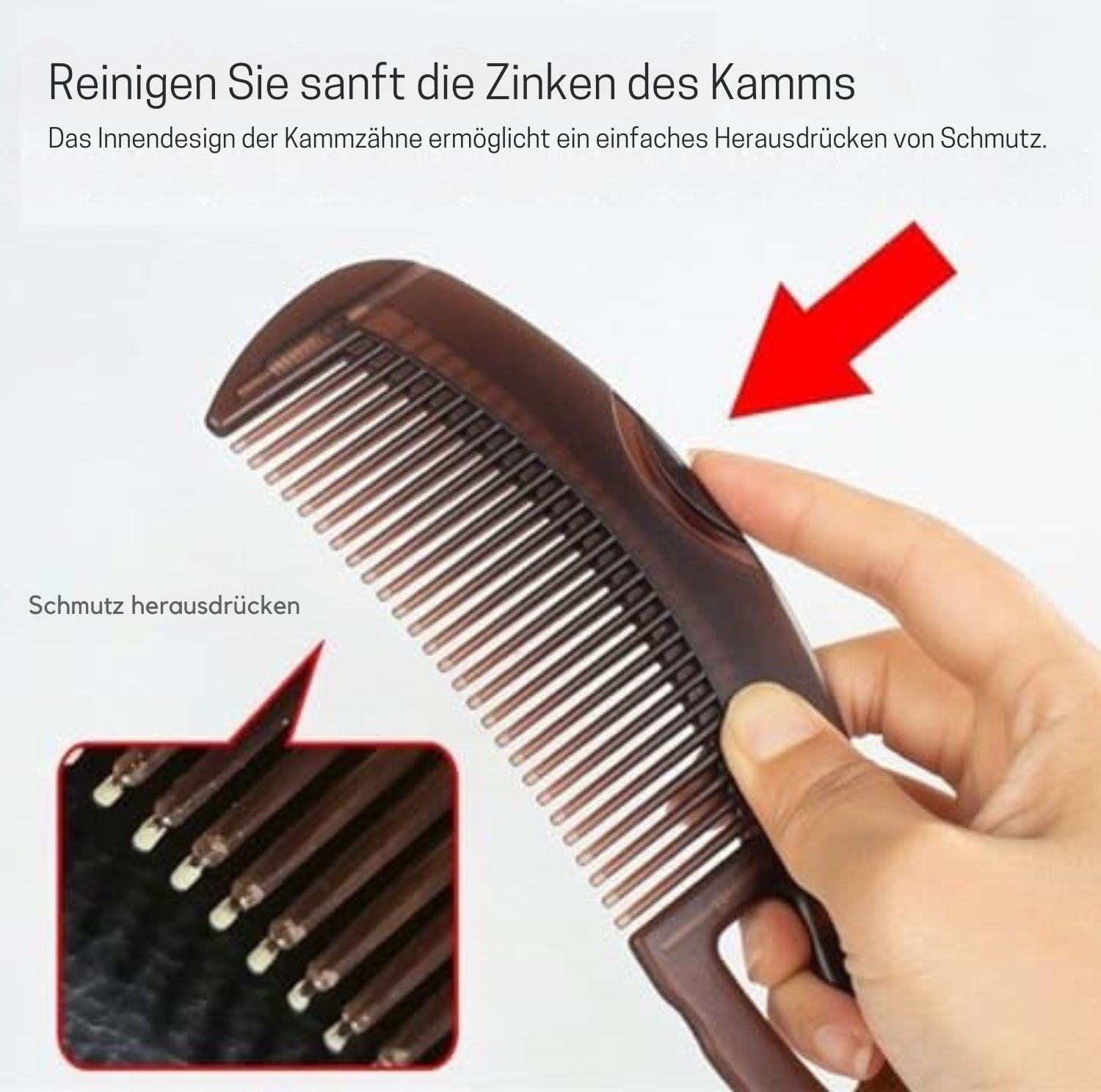 Dandruff Comb Energy Massage Comb Hair Dressing Comb Healthier Scalp and Better Hair Quality Removal of Dandruff and Dirtfor Women Men (with red bag)