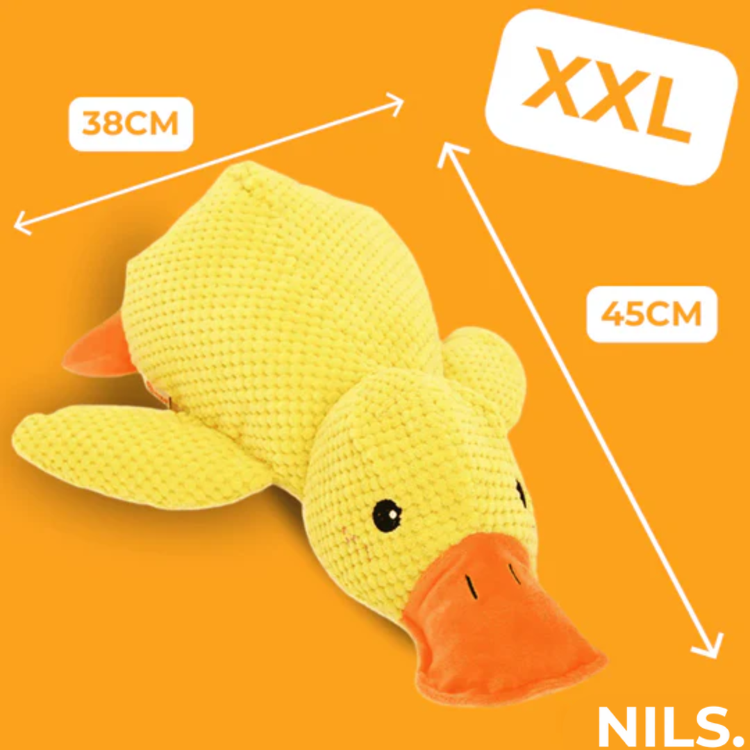 Serenosole™ CalmBuddy Anti-Stress Duck Dog Toy | The ultimate cuddly toy for a stress-free dog | Best stress reliever for dogs 2024