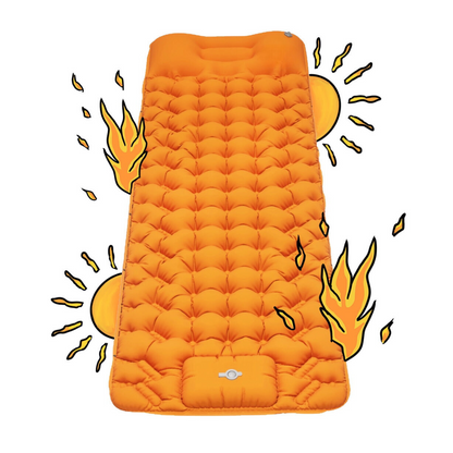 Serenosols™Cozy Air Comfort | Outdoor mattress with integrated pump!