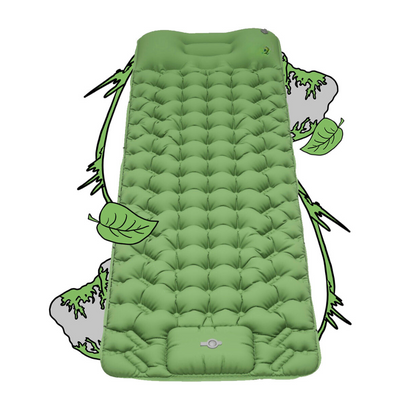 Serenosols™Cozy Air Comfort | Outdoor mattress with integrated pump!