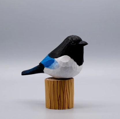 Serenosole™ BirdyNest Wooden Birds | Bring the charm of nature indoors | Most charming wooden birds 2024