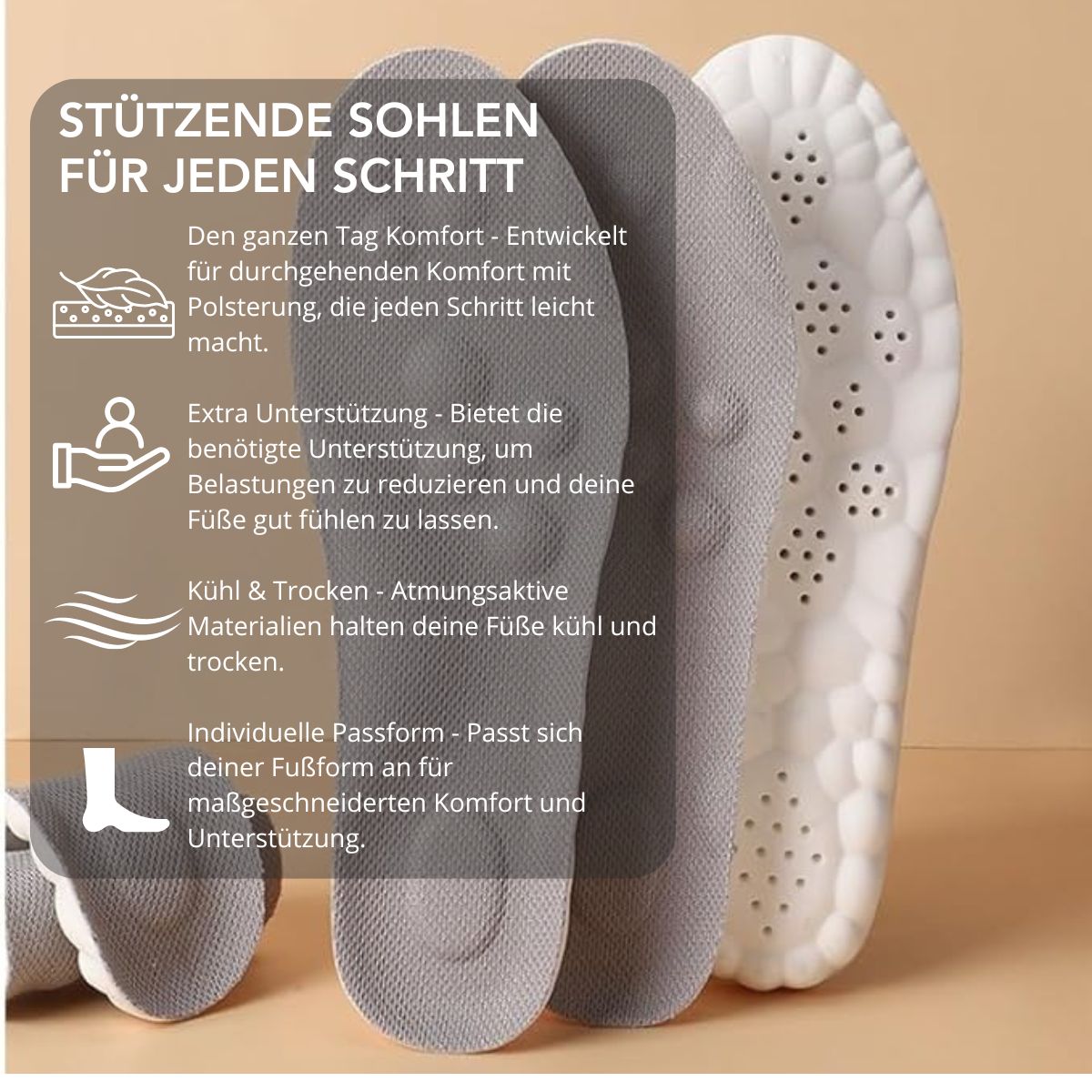 4D Supportive Insoles C