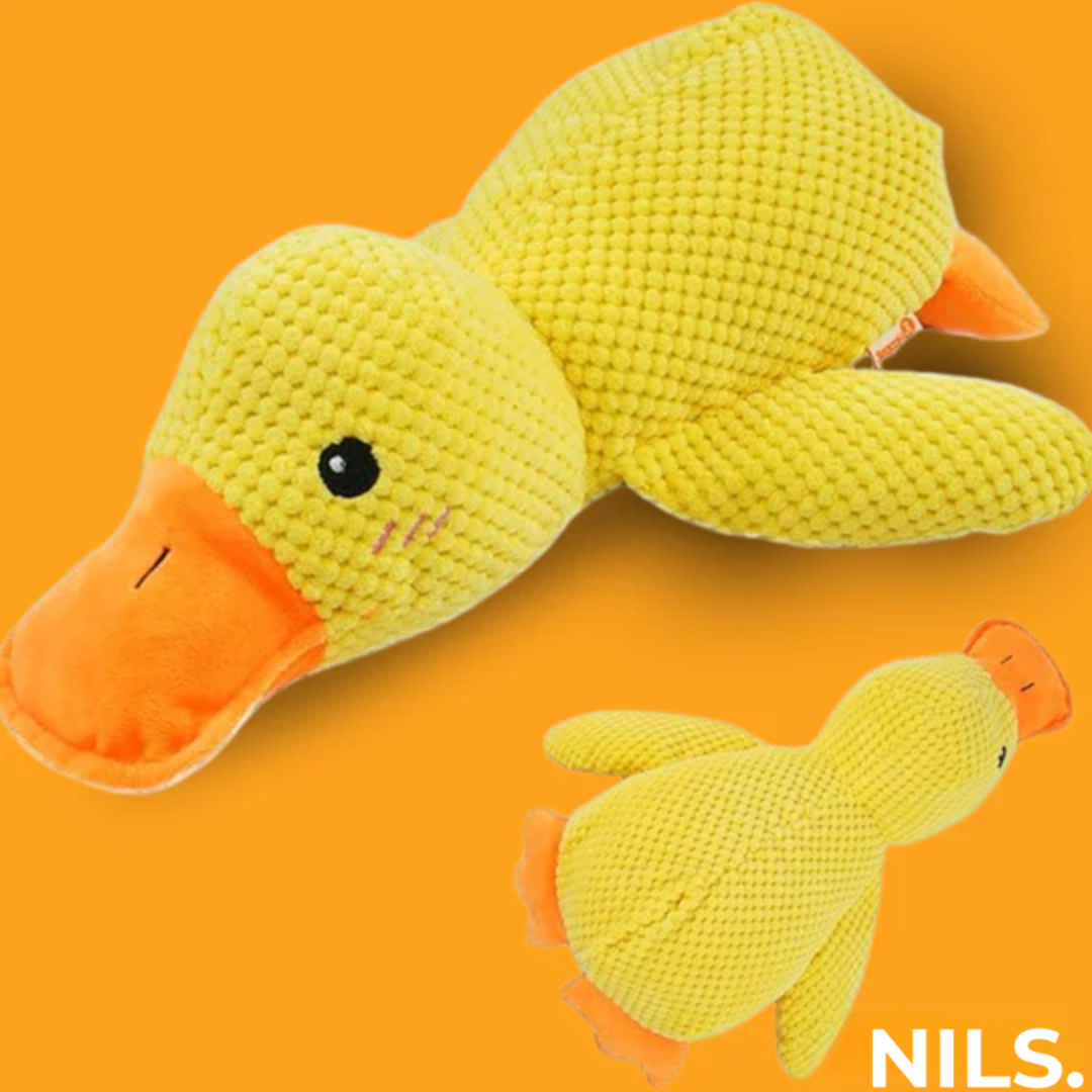 Serenosole™ CalmBuddy Anti-Stress Duck Dog Toy | The ultimate cuddly toy for a stress-free dog | Best stress reliever for dogs 2024