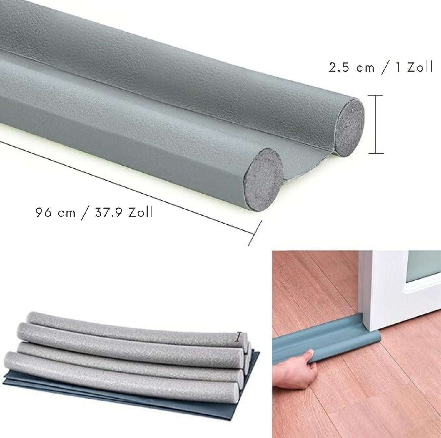 Serenosols™DoorCushion | Blocks cold drafts and noise | Best solution against cold 2024 (2 2 FREE)