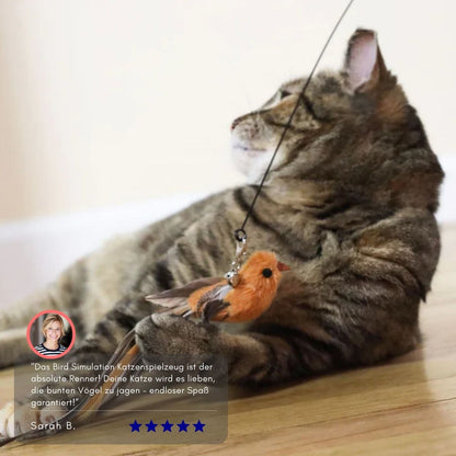 Serenosole™ BirdyWhisker Bird Simulation Toy for Cats | Stimulate a Cat&