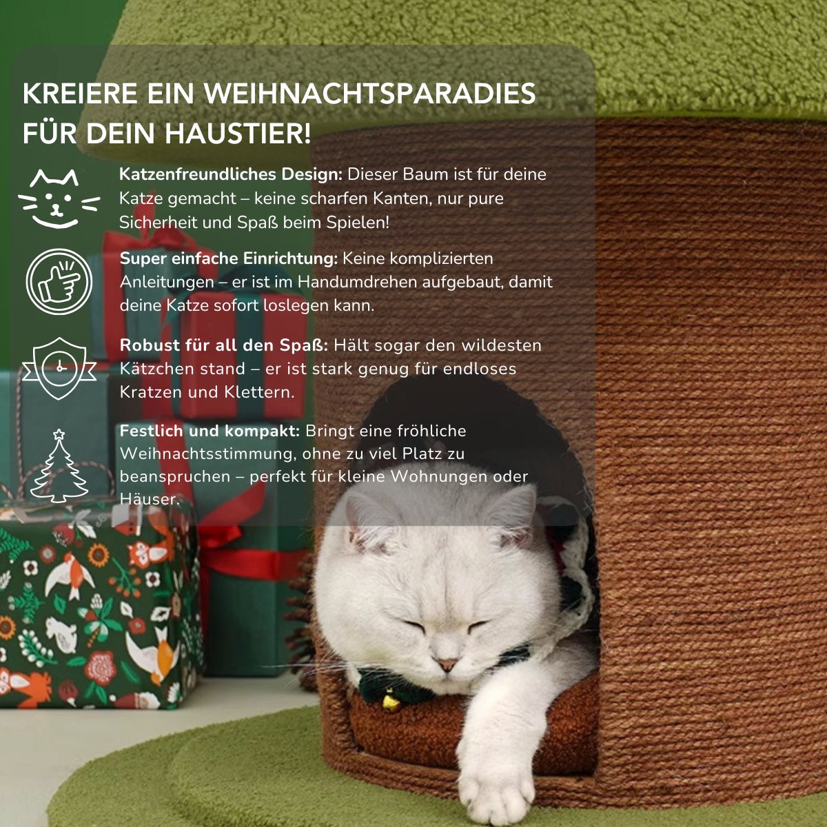 Serenosole™ PurrfectTree Cat Christmas Tree | Your cat&