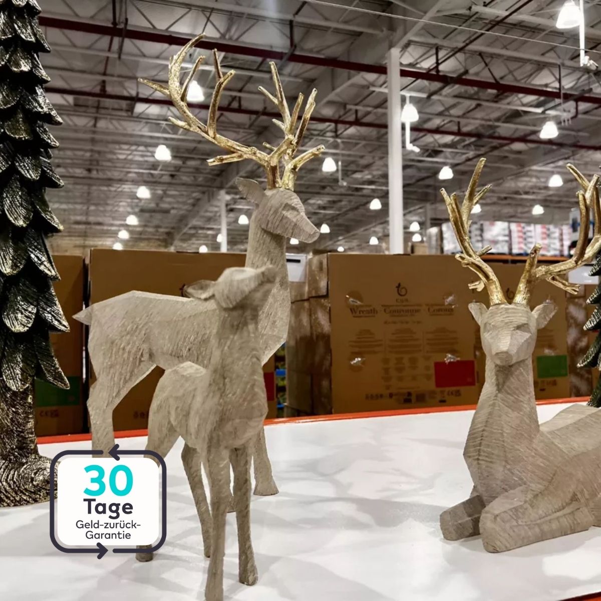 Serenosole™ EverDeer Christmas Reindeer | Brings festive spirit and warm connection | Coziest Christmas Deer 2024