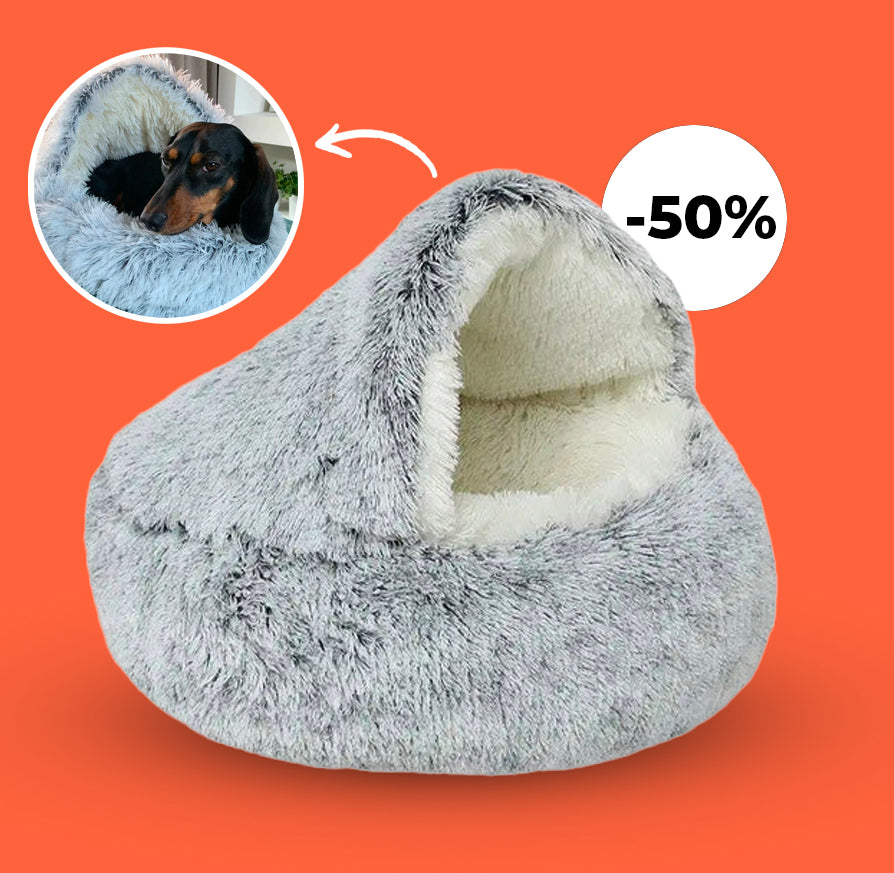 Serenosole™ CuddleCave Dog Bed | Cozy retreat, perfect for your dog | Coziest dog bed 2024