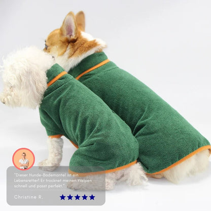 Serenosole™ PupComfort Bathrobe for Dogs | Keeps dogs warm and dry | The best Lsolution for wet dogs 2024