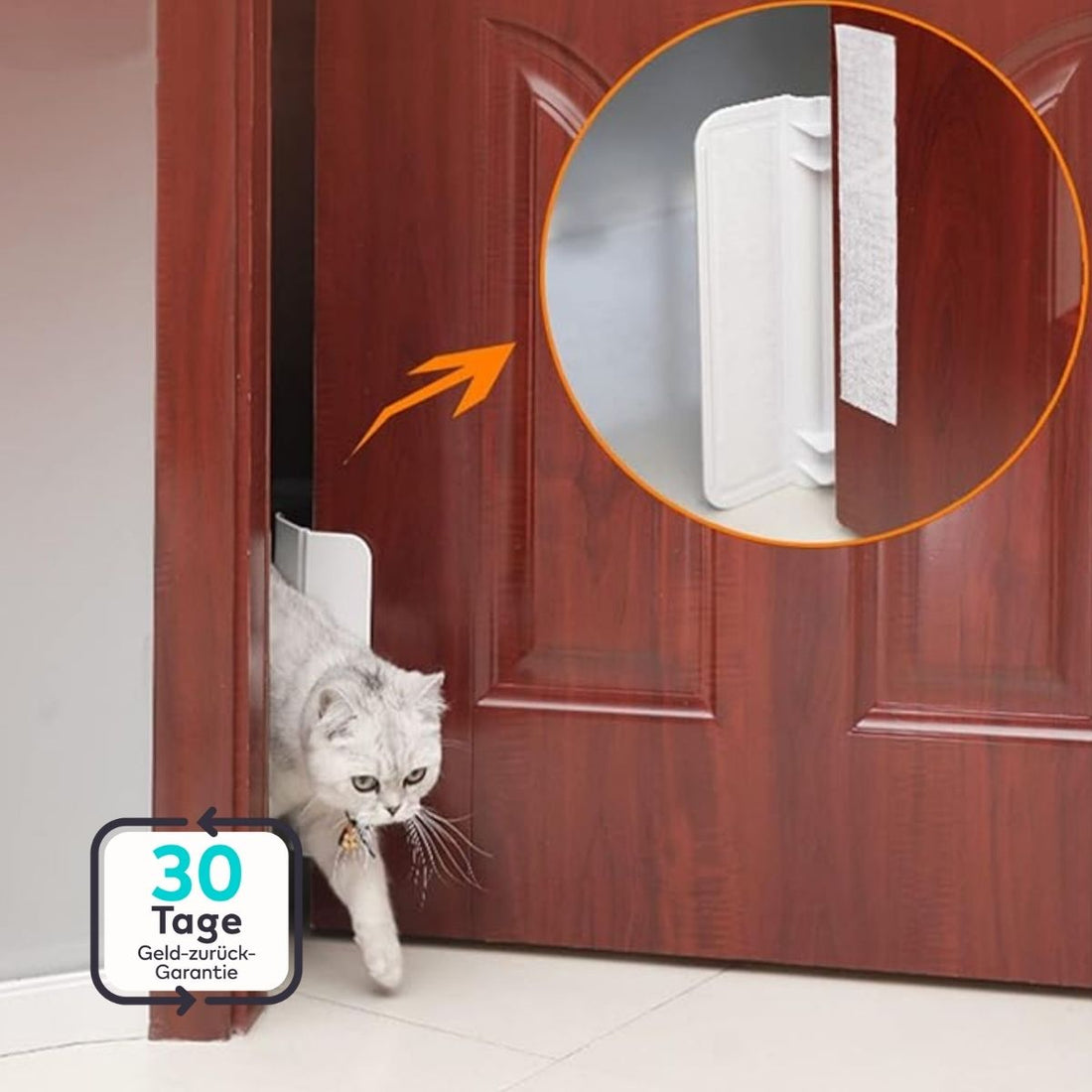 Serenosole™ KittyPass Cat Door Opener | Allows your cat to open doors without damage or hassle | The Perfect Cat Door Solution 2024