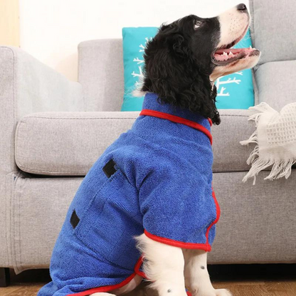 Serenosole™ PupComfort Bathrobe for Dogs | Keeps dogs warm and dry | The best Lsolution for wet dogs 2024