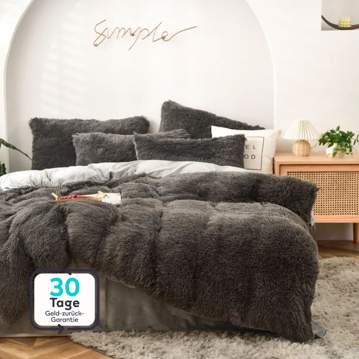 Serenosole™ SnuggleSky Fluffy Fleece Bedding | Unparalleled Softness and Warmth Every Night | Coziest Bedding 2024