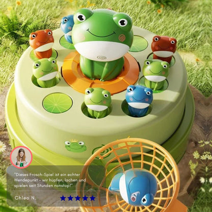 Serenosole™ FrogTastic Frog Playset | Frogs that jump, catch and bring the fun to life