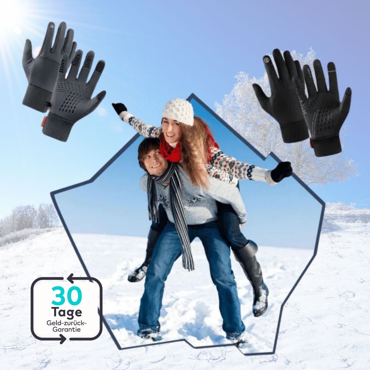 Serenosole™ WinterWave Winter Gloves | All-day warm hands and weatherproof protection | Coziest winter gloves 2024