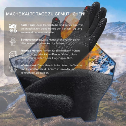 Serenosole™ WinterWave Winter Gloves | All-day warm hands and weatherproof protection | Coziest winter gloves 2024