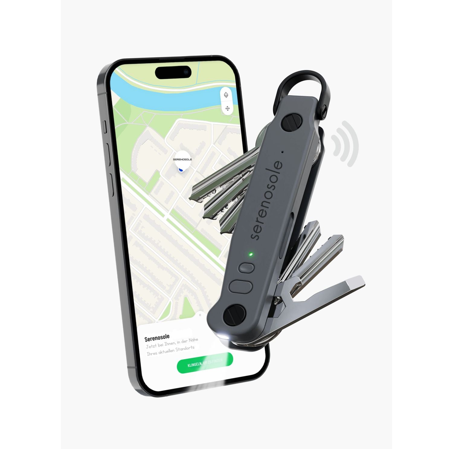 Serenosole™ KeySavvy Key Organizer | Compact, Clear Key Organizer | Pocket-Friendly Key Wizard 2024