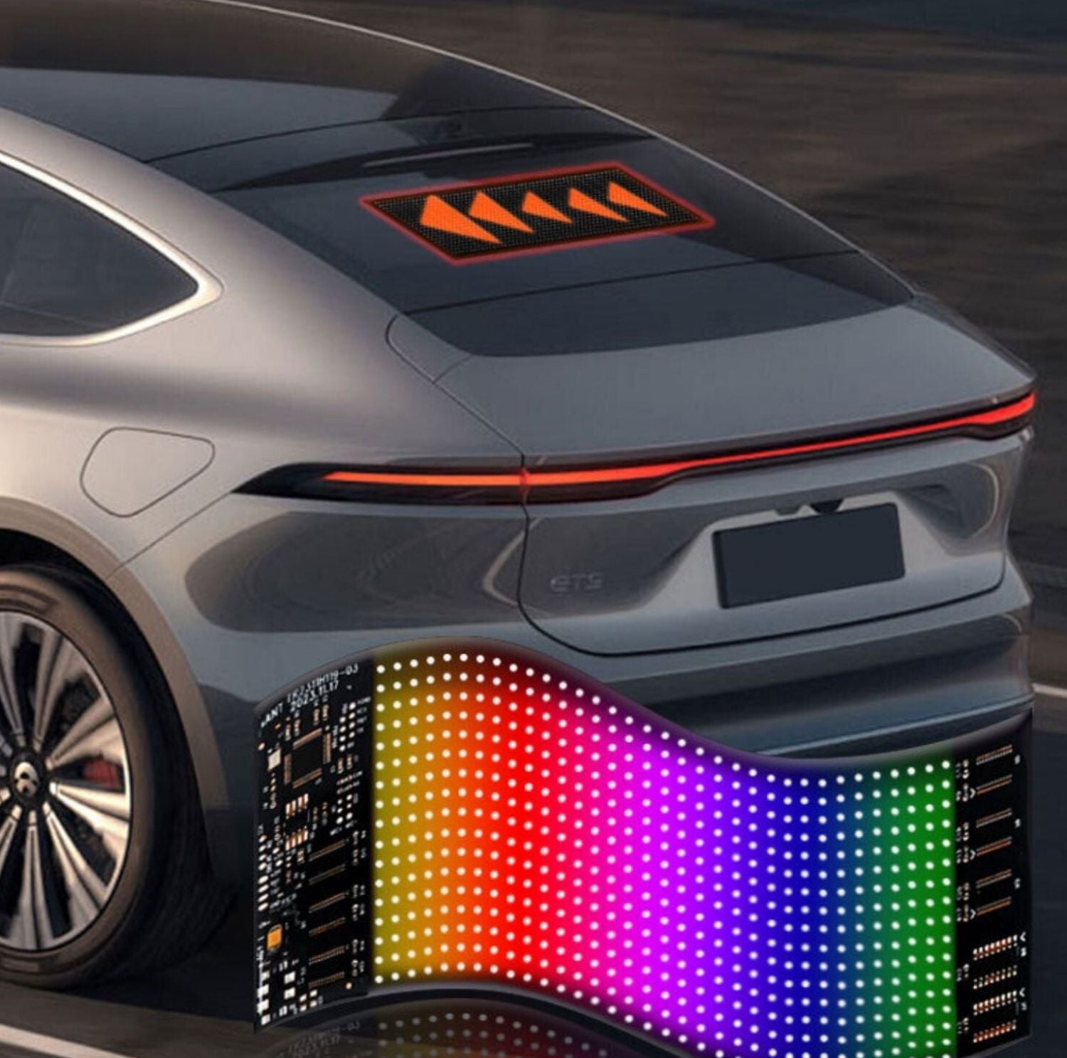 Serenosole™ GlowDrive Car LED Display | Make your car an eye-catcher with an impressive LED display