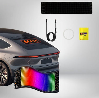 Serenosole™ GlowDrive Car LED Display | Make your car an eye-catcher with an impressive LED display