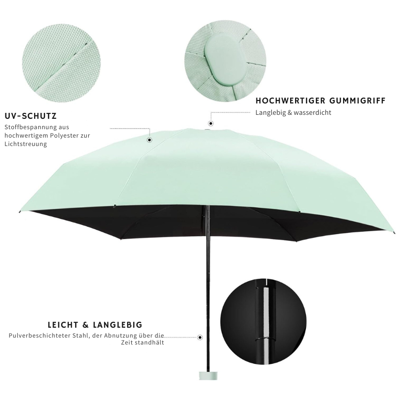 Serenosols™RainMate | Effortless to take with you and therefore always dry | Smallest umbrella 2024 (1 1 FREE)