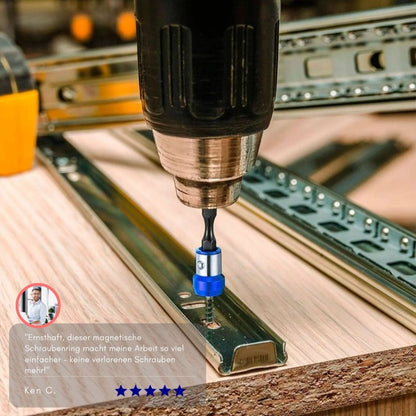 Serenosole™ GripMaster Magnetic Screw Ring | Never lose a screw again | The smartest way to keep screws 2024 (2+2 FREE)