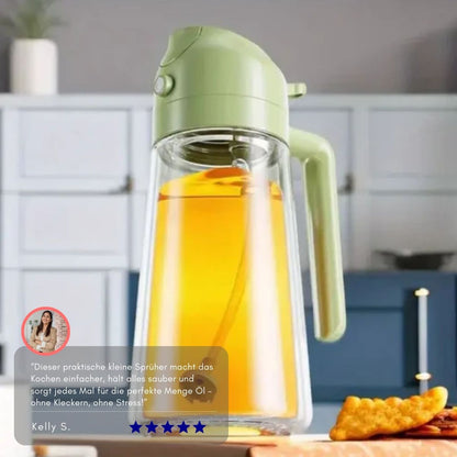 Serenosole™ OlioMist Oil Dispenser | Oil is perfectly dosed with just one press | The Most Efficient Oil Dispenser 2024