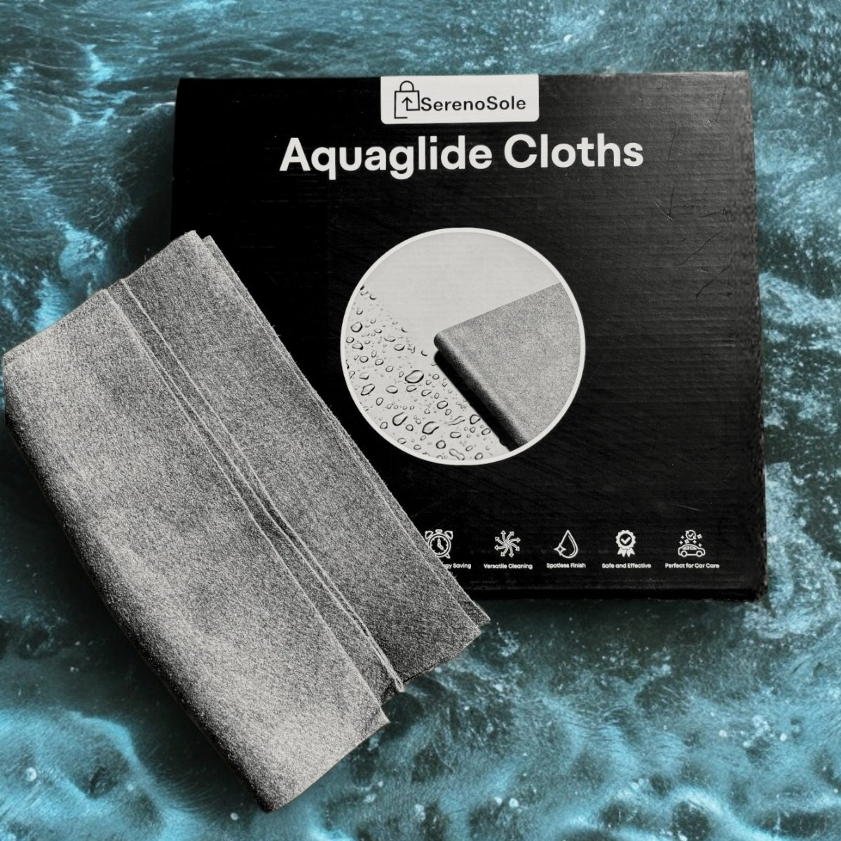 Serenosols™Aqua Glide Cloths | Best absorbent wipes 2023 (3 2 FREE)