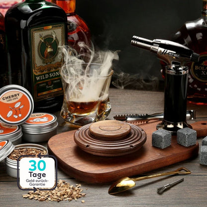 Serenosole™ SmokeCraft Premium Whiskey Smoker | Turn any whiskey into a smoky masterpiece