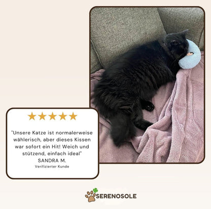 Serenosole™ CozyPaws Small Cat Cushion | Optimal comfort and a quiet retreat | Perfect sleeping solution 2024 (1+1 FREE)