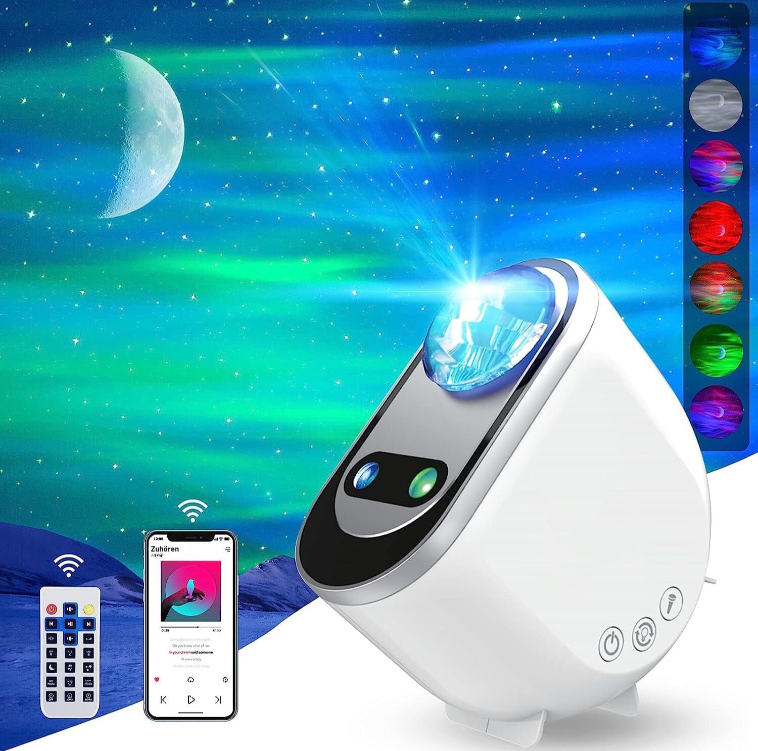 Serenosole™ StellarDreams Starlight Projector | Transform your room into a magical oasis!