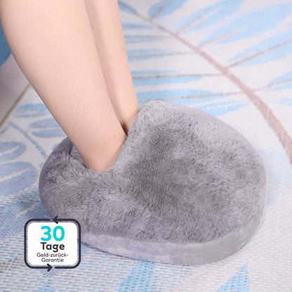 Fluffy Electric Heated Foot Warmer™Slippers