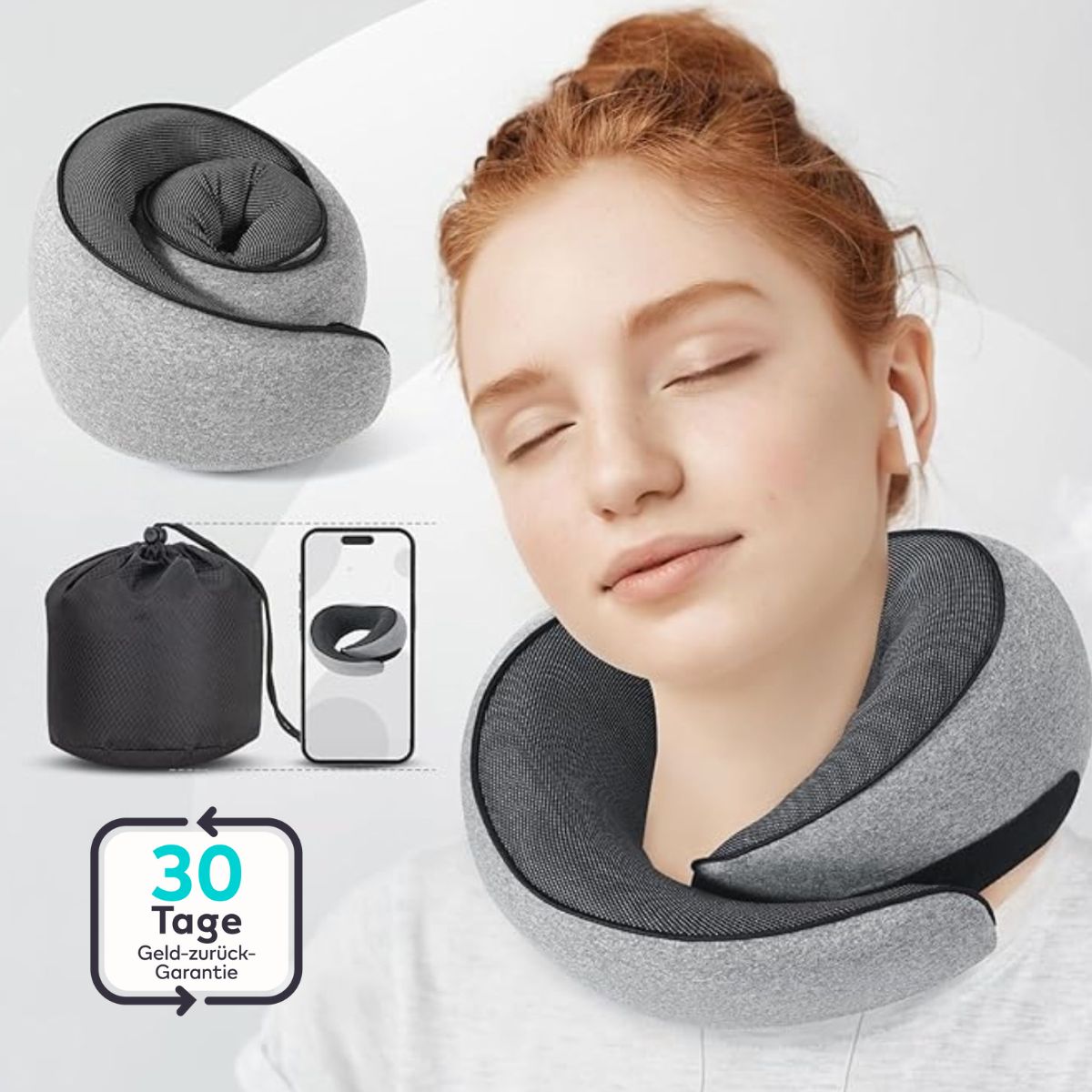 Serenosole™ CloudRest | Super comfortable neck support so you can nap anywhere | Most comfortable travel pillow 2025