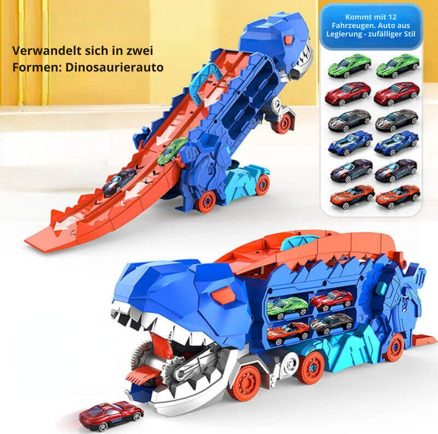 Serenosole™ Jurassic Hauler Tyrannosaurus Transporter | Roaring Adventure on Wheels | Biggest Dino Transporter 2024