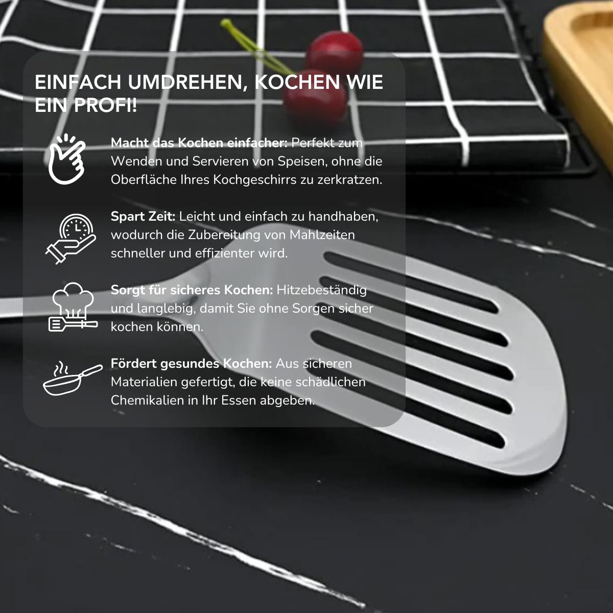 Serenosols™Spatula Pro Spatula | Precise Cooking and Easy Turning | Ultimate Spatula 2024