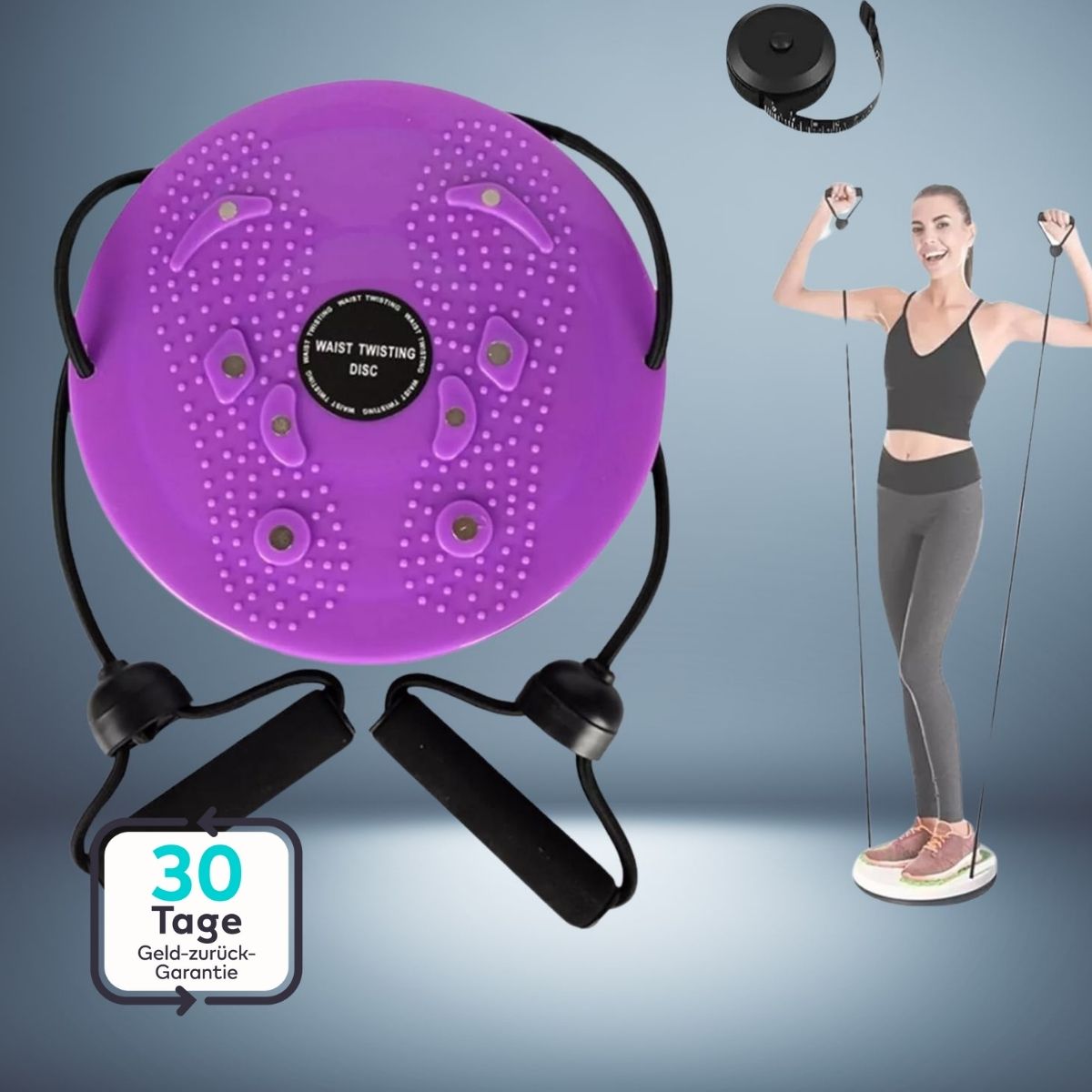 Serenosole™ WaistWhirl | Twist yourself fit - for a slim waist, easily and effectively | Ultimate waist trainer 2025