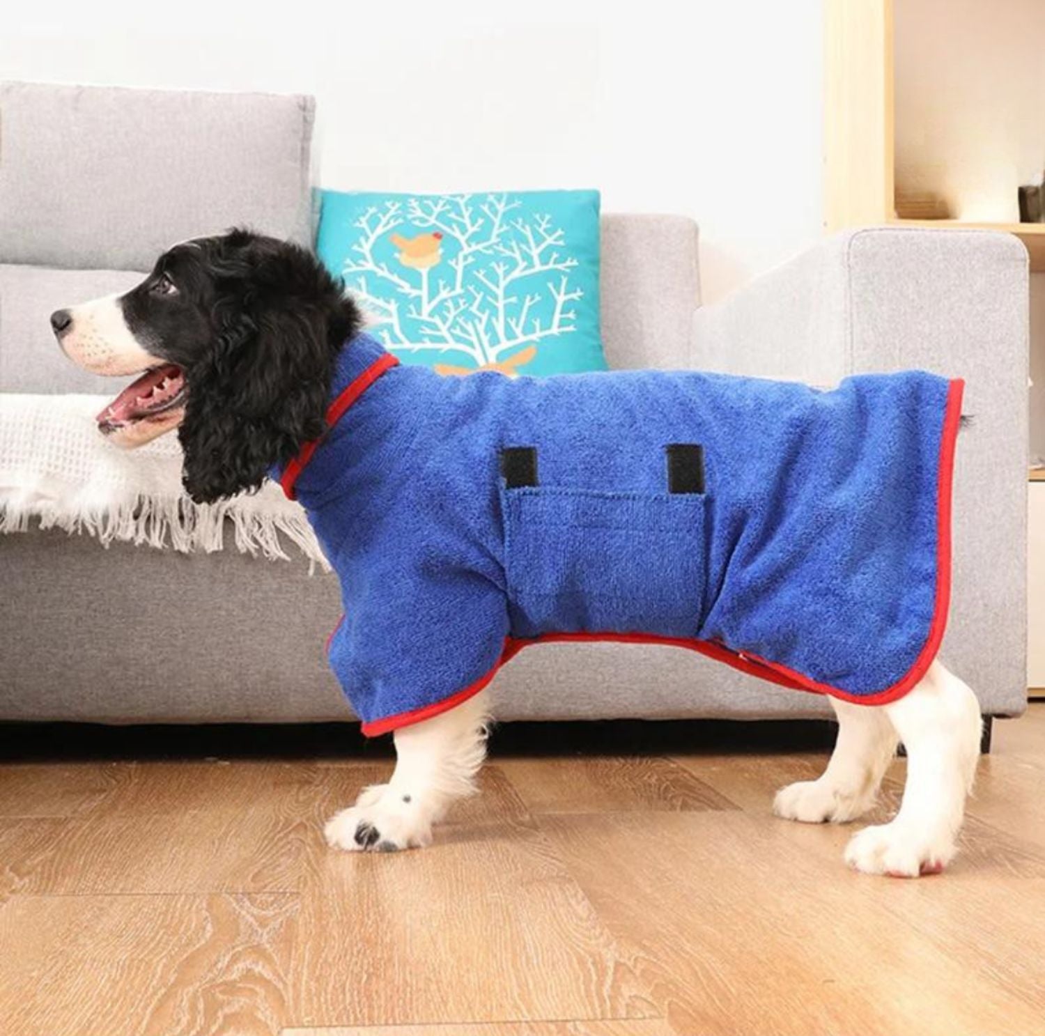 Serenosole™ PupComfort Bathrobe for Dogs | Keeps dogs warm and dry | The best Lsolution for wet dogs 2024