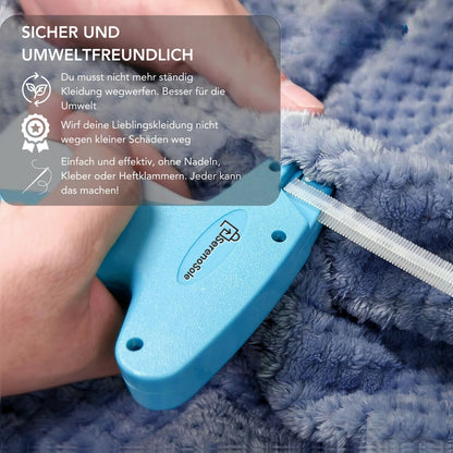 Serenosole Easy Stitch™| Fast clothing fixer | With free complete set (1000 closures 6 needles)