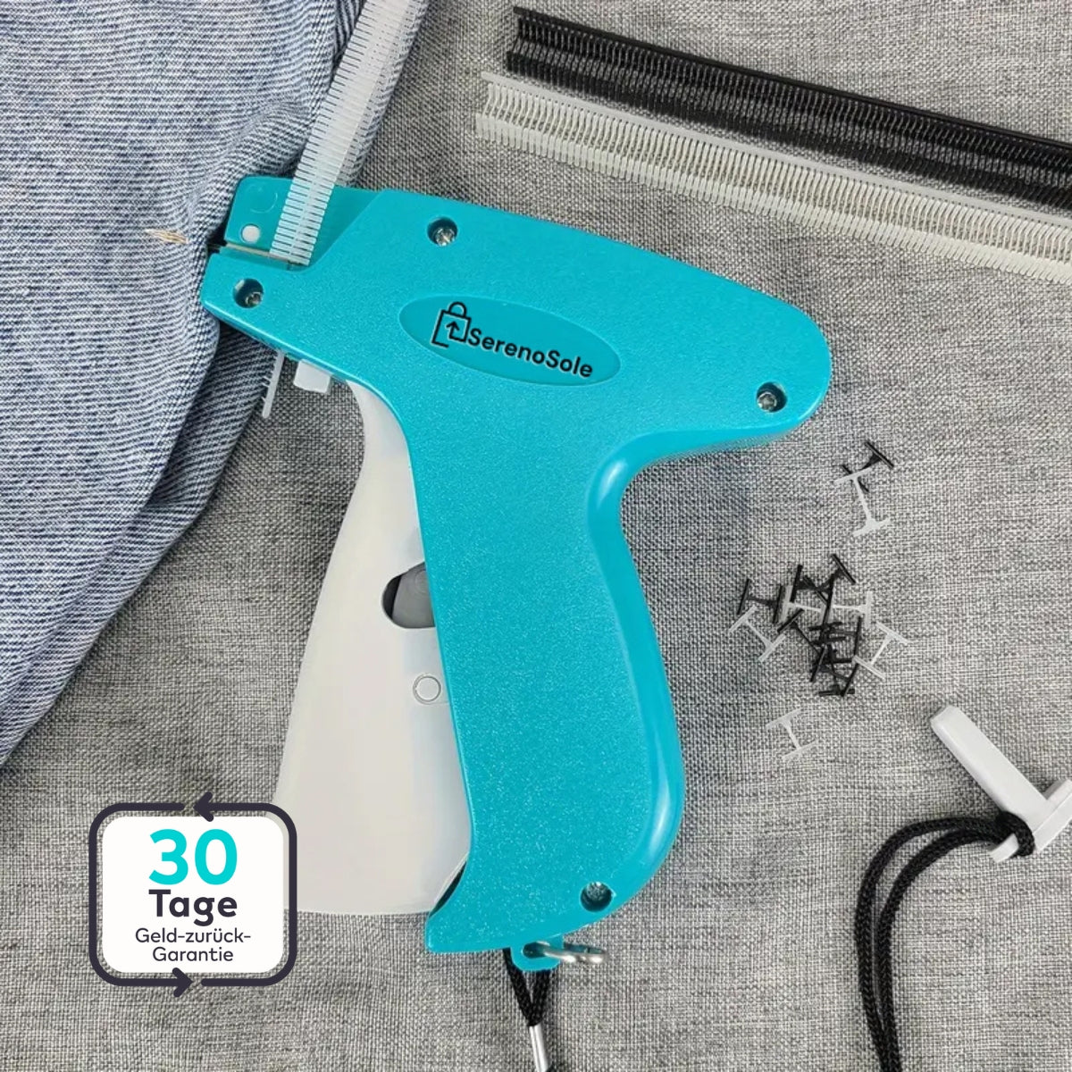 Serenosole Easy Stitch™| Fast clothing fixer | With free complete set (1000 closures 6 needles)